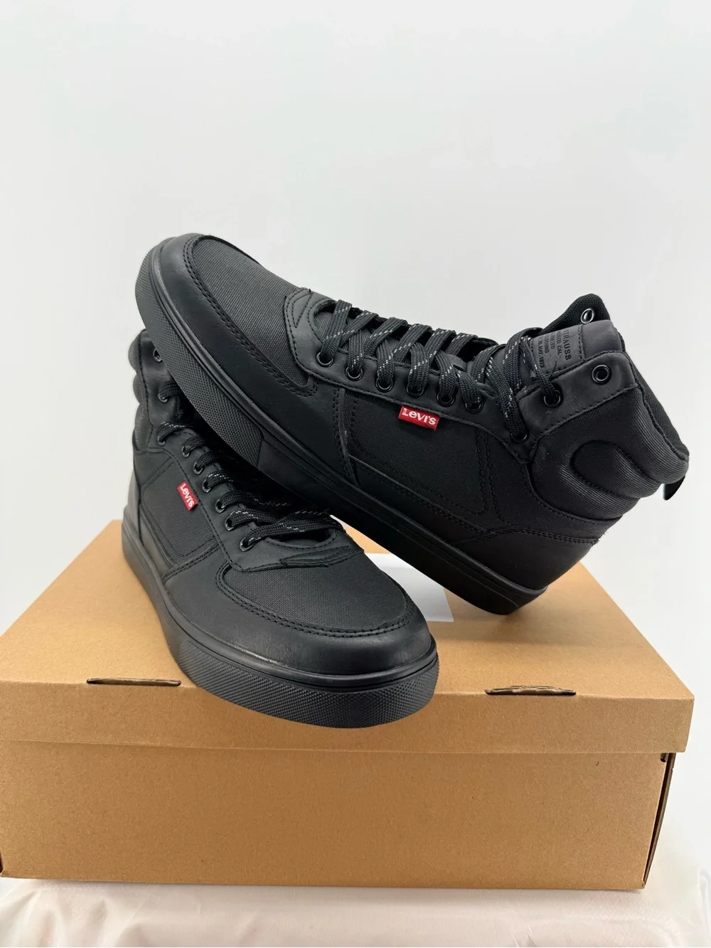 evi's - Liam Hi Neo - Black - Adults Size 9.5